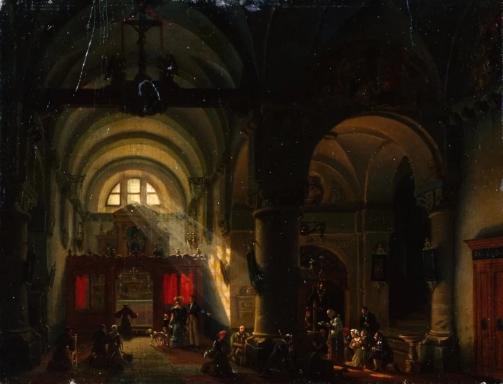 Interno di chiesa - Artgate Fondazione Cariplo